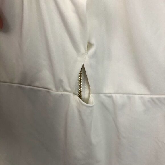 Material Girl Cloud Dancer White Bodycon Mini Dress - Picture 4 of 10